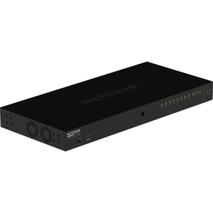 Netgear AV Line M4250-10G2F-PoE+ 8x1G PoE+ 125W 2x1G and 2xSFP Managed Switch (GSM4212P) - 10 Ports - Manageable - 3 Layer Supported - Modular - 2 SFP Slots - 17.32 W Power Consumption - 125 W PoE Budget - Optical Fiber, Twisted Pair - PoE Ports - 1U High - Rack-mountable - Lifetime Limited Warranty