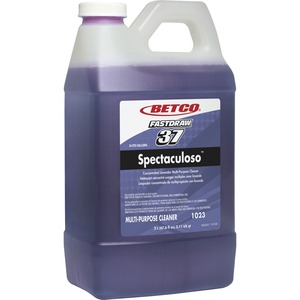 Betco+Spectaculoso+General+Cleaner+-+FASTDRAW+37+-+Concentrate+-+67.6+fl+oz+%282.1+quart%29+-+Lavender+Scent+-+1+Each+-+Deodorize%2C+Phosphate-free%2C+Rinse-free%2C+Spill+Proof%2C+Chemical+Resistant%2C+Butyl-free+-+Purple