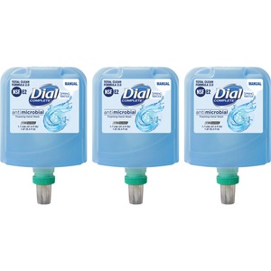 Dial+Complete+Complete+Antibacterial+Foaming+Hand+Wash+Refill+-+Spring+Water+ScentFor+-+57.5+fl+oz+%281700.5+mL%29+-+Bacteria+Remover+-+Hand%2C+Healthcare%2C+School%2C+Office%2C+Restaurant%2C+Daycare+-+Moisturizing+-+Antibacterial+-+Blue+-+Non-drying+-+3+%2F+Carton
