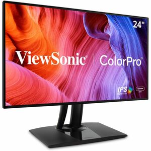 ViewSonic Graphic VP2468a 23.8" Full HD LED Monitor - 16:9 - 24.00" (609.60 mm) Class - In-plane Switching (IPS) Technology - LED Backlight - 1920 x 1080 - 16.7 Million Colors - 250 cd/m - 5 ms - 75 Hz Refresh Rate - HDMI - DisplayPort