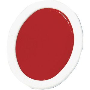 Prang Oval-Pan Watercolors Refill - 1 Dozen - Red