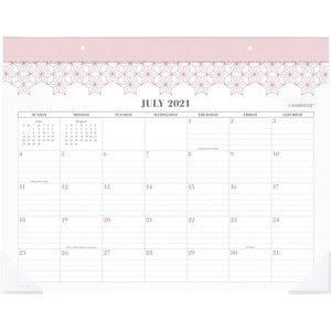 At-A-Glance Workstyle Academic Desk Pad Calendar