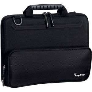 Bump Armor Carrying Case for 14inNotebook - Black - Crush Resistant-Shock Absorbing-Water