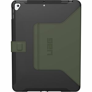 Urban Armor Gear Scout Carrying Case (Folio) for 10.2" Apple iPad (7th Generation), iPad (8th Generation), iPad (9th Generation) Tablet - Black