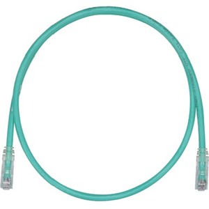 PanNet Patch cord, 24 AWG, Cat. 6A, RJ45, 7 ft., Green