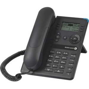 Alcatel-Lucent 8008G IP Phone - Corded - Corded - Desktop-Wall Mountable - Moon Gray - VoI