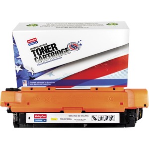 SKILCRAFT%C2%AE+Remanufactured+Laser+Toner+Cartridge+508A%2C+654X%2C+654A+-+Yellow+-+1+Each+-+15000+Pages