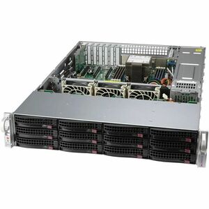 Supermicro SuperServer Barebone System - 2U Rack-mountable - Socket LGA-4189 - 1 x Processor Support - 1