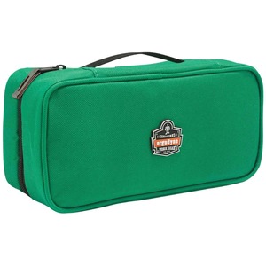 Ergodyne Arsenal 5875 Carrying Case Tools, Accessories, ID Card, Business Card, Label - Green - Water Resistant - 600D Polyester Body - 3.5