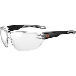 Skullerz+VALI+Anti-Fog+Clear+Lens+Matte+Frameless+Safety+Glasses+%2F+Sunglasses+-+Eye+Protection+-+Matte+Black+-+Clear+Lens+-+Anti-fog%2C+Anti-scratch%2C+UV+Resistant%2C+Lightweight%2C+Impact+Resistant%2C+Non-Slip+Temple%2C+Rubber+Tipped+Temples%2C+Frameless+-+1+Each