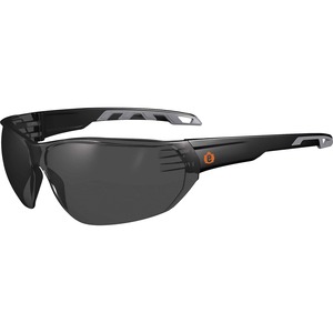 Skullerz+VALI+Smoke+Lens+Matte+Frameless+Safety+Glasses+%2F+Sunglasses