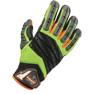 Ergodyne+ProFlex+924+Hybrid+Dorsal+Impact-Reducing+Gloves+-+XXL+Size+-+Lime+-+Impact+Resistant%2C+Flexible%2C+Padded+Palm%2C+High+Visibility%2C+Reinforced+Thumb%2C+Reinforced+Fingertip%2C+Breathable%2C+Molded%2C+Debris+Resistant+-+1+-+2%26quot%3B+Thickness+-+14.50%26quot%3B+Glove+Length