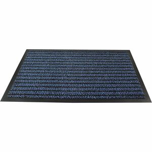 Floortex+Doortex%C2%AE+Ultimat+Blue+Door+Mat+-+24%26quot%3B+x+32%26quot%3B+-+32%26quot%3B+Length+x+24%26quot%3B+Width+x+0.250%26quot%3B+Depth+x+0.250%26quot%3B+Thickness+-+Rectangular+-+Polypropylene%2C+Fiber%2C+Vinyl+-+Blue+-+1+Each+-+TAA+Compliant