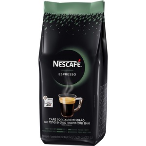 Nescafe Whole Bean Espresso Coffee - Medium - 35.2 oz - 6 / Carton