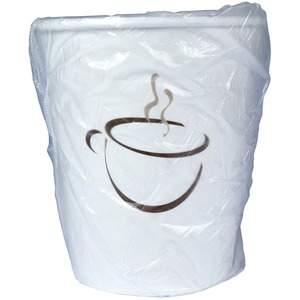 RDI Single Wall Wrapped Hot Paper Cups - 1000 / Carton - 9 fl oz - 1000 / Carton - White - Paper - Hot Drink, Beverage, Coffee, Hot Chocolate, Tea