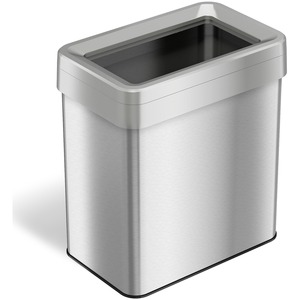 HLS+Commercial+Stainless+Steel+Bin+Receptacle+-+Deodorizer+-+16+gal+Capacity+-+Rectangular+-+Fingerprint+Proof%2C+Recyclable+-+25.3%26quot%3B+Height+x+10.3%26quot%3B+Width+x+16%26quot%3B+Depth+-+Stainless+Steel+-+Silver+-+1+Each