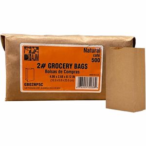 AJM Kraft Grocery Bags - 4.30