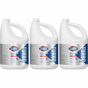 Clorox+Turbo+Pro+Disinfectant+Cleaner+for+Sprayer+Devices+-+121+fl+oz+%283.8+quart%29+-+Fresh+ScentBottle+-+3+%2F+Carton+-+Bleach-free%2C+Versatile%2C+Antibacterial+-+White