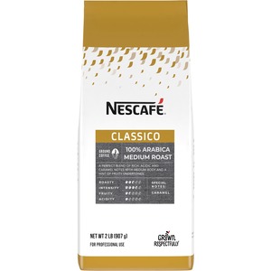 Nescafe+Ground+Classico+Coffee+-+Compatible+with+Nescafe+Bean-to-Cup+-+Medium+-+32+oz+-+6+%2F+Carton