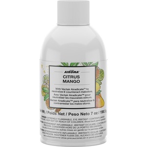 Vectair+Systems+Airoma+Dispenser+Fragrance+Refill+-+Aerosol+-+6000+ft%3F+-+Citrus+Mango+-+60+Day+-+12+%2F+Carton+-+Odor+Neutralizer