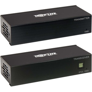 Tripp Lite by Eaton DisplayPort over Cat6 Extender Kit Transmitter and Receiver with Repeater 4K 4:4:4 PoC 230 ft. (70.1 m) TAA