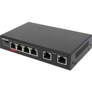 Intellinet 6-Port Fast Ethernet Switch with 4 PoE Ports (1 x High-Power PoE)