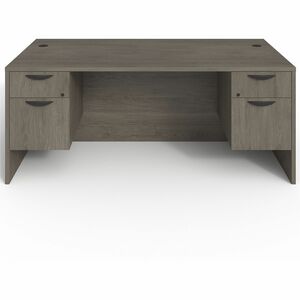 Lorell+Prominence+2.0+3%2F4+Double-Pedestal+Desk