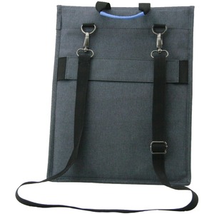 So-Mine+Carrying+Case+for+12%26quot%3B+to+15%26quot%3B+Notebook+-+Gray+-+Tangle+Resistant+-+Shoulder+Strap+-+1+Each