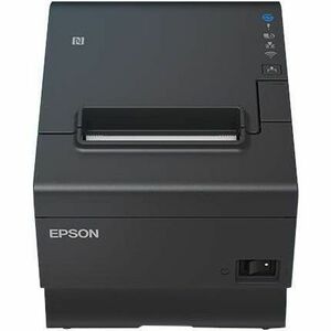 Epson OmniLink TM-T88VII Direct Thermal Printer - Monochrome - Receipt Print - Ethernet - USB - USB Host - With Cutter - Black - 19.69 in/s Mono - 180 dpi