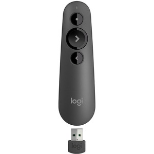 Logitech R500s Laser Presentation Remote - Laser - Wireless - Bluetooth - 2.40 GHz - Graph