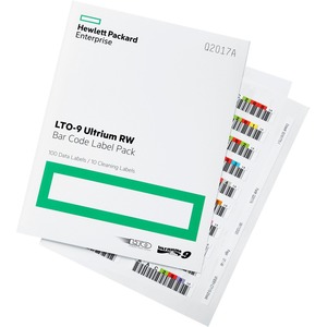 HPE LTO-9 Ultrium 45TB RW Custom Labeled 20 Data Cartridges with Cases - LTO-9 - Rewritabl