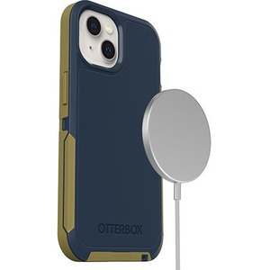 OtterBox iPhone 13 Defender Series XT Case with MagSafe - For Apple iPhone 13 Smartphone - Dark Mineral (Blue) - Clog Resistant, Dirt Resistant, Bump Resistant, Drop Resistant, Scrape Resistant, Dust Resistant, Lint Resistant - Synthetic Rubber, Polycarbonate, Plastic - Rugged