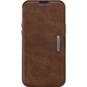 OtterBox Strada Carrying Case (Wallet) Apple iPhone 13 Pro Max, iPhone 12 Pro Max Smartphone - Espresso Brown - Drop Resistant - Leather Body - 69.29" (1760 mm) Height x 42.52" (1080 mm) Width x 8.66" (220 mm) Depth