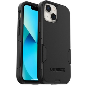 OtterBox iPhone 13 mini and iPhone 12 mini Case Commuter Series - For Apple iPhone 13 mini, iPhone 12 mini Smartphone - Black - Drop Resistant, Bump Resistant, Impact Absorbing, Dirt Resistant, Dust Resistant, Lint Resistant - Polycarbonate, Synthetic Rubber, Plastic