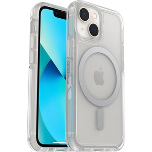 OtterBox iPhone 13 mini, iPhone 12 mini Symmetry Series+ Clear Case for MagSafe - For Apple iPhone 13 mini, iPhone 12 mini Smartphone - Clear - Clear - Bump Resistant, Drop Resistant - Polycarbonate, Synthetic Rubber, Plastic