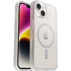 OtterBox iPhone 13 Symmetry Series+ Clear Case for MagSafe - For Apple iPhone 13 Smartphone - Clear - Clear - Drop Resistant, Bump Resistant - Polycarbonate, Synthetic Rubber, Plastic