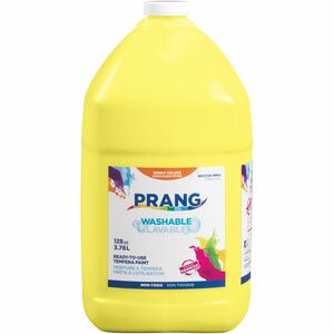 Prang Washable Paint - 1 gal - 1 Each - Yellow