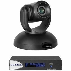 Vaddio RoboSHOT 40 UHD OneLINK HDMI Bridge Video Conferencing System - PTZ Camera - Black