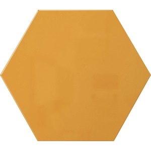 Ghent+Powder-Coated+Hex+Steel+Whiteboards+-+21%26quot%3B+%281.7+ft%29+Width+x+18%26quot%3B+%281.5+ft%29+Height+-+Yellow+Steel+Surface+-+Hexagonal+-+Magnetic+-+1+Each