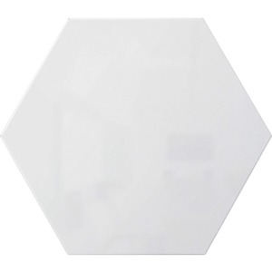 Ghent+Powder-Coated+Hex+Steel+Whiteboards+-+21%26quot%3B+%281.7+ft%29+Width+x+18%26quot%3B+%281.5+ft%29+Height+-+White+Steel+Surface+-+Hexagonal+-+Magnetic+-+1+Each