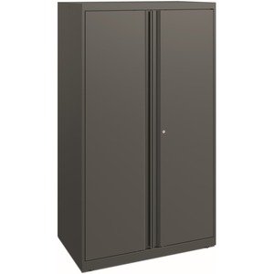 HON+Flagship+HFMSC185230RWB+Storage+Cabinet+-+30%26quot%3B+Depth+x+52%26quot%3B+Height+-+Lockable%2C+Leveling+Glide%2C+Removable+Lock%2C+Key+Lock%2C+Modular+-+Charcoal+-+Charcoal