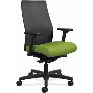 HON Ignition 2.0 Chair - Pear Fabric Seat - Black Mesh Back - Black Frame - Mid Back - Pear