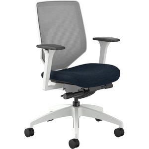 HON+Solve+Chair+-+Midnight+Fabric+Seat+-+Fog+Mesh+Back+-+Designer+White+Frame+-+Mid+Back+-+Midnight