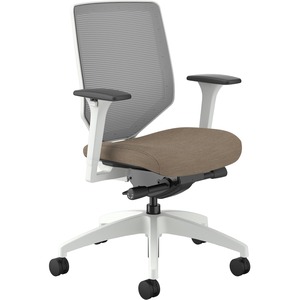 HON+Solve+Chair+-+Putty+Fabric+Seat+-+Fog+Mesh+Back+-+Designer+White+Frame+-+Mid+Back+-+Putty