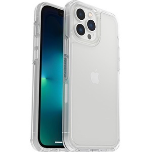 OtterBox iPhone 13 Pro Max, iPhone 12 Pro Max Symmetry Series Clear Case - For Apple iPhone 13 Pro Max, iPhone 12 Pro Max Smartphone - Clear - Drop Resistant, Bump Resistant, Scrape Resistant - Polycarbonate, Synthetic Rubber, Plastic