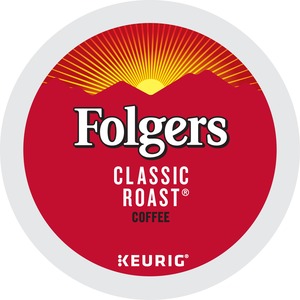 Folgers%C2%AE+K-Cup+Classic+Roast+Coffee+-+Compatible+with+Keurig+Brewer+-+Medium+-+24+%2F+Box