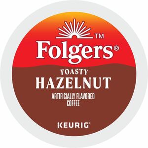 Folgers%C2%AE+K-Cup+Toasty+Hazelnut+Coffee+-+Compatible+with+Keurig+Brewer+-+Medium+-+24+%2F+Box