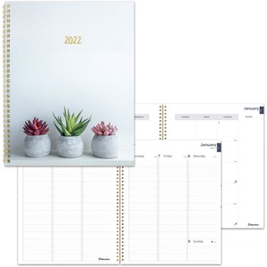 Rediform Succulent Design Weekly/Monthly Planner