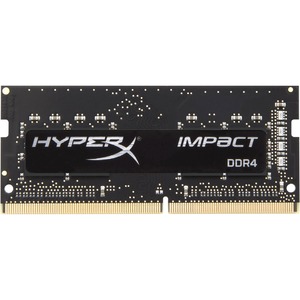 HyperX FURY Impact 16GB DDR4 SDRAM Memory Module - For Notebook - 16 GB (1 x 16GB) - DDR4-3200/PC4-25600 DDR4 SDRAM - 3200 MHz - CL20 - 1.20 V - 260-pin - SoDIMM - Lifetime Warranty