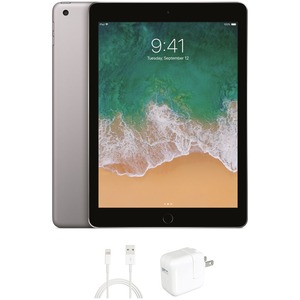 Refurbished Apple iPad 6 (6th Gen, 2018) 32GB, Space Gray, WiFi Only, 1 Year Warranty from eReplacements - (MR7F2LL/A, A1893, IPAD6SG32)